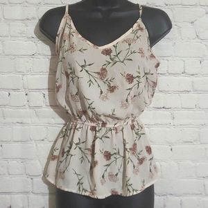 Cinched Waist Tank Top